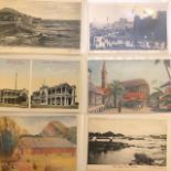 Vintage Postcards of various African countries. 12 postcards