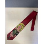 A 'Cultural Ties' tie by Peter Blake