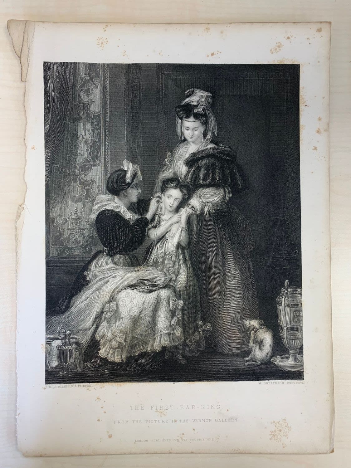 Vintage prints of engravings, 19thC (8) 24x 32 cm - Image 2 of 8