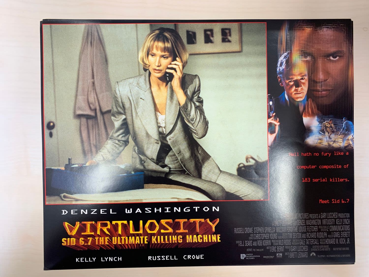 Large Movie Lobby Cards: Virtuosity The Big Red One 36x28 cm - Image 3 of 4