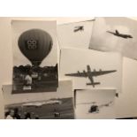 Photographs of aircraft. Planes, helicopters, commercial and military and more. 20thC, quantity