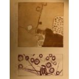 Katherine Frajbis, Etching. Signed and numbered. Approx 33x46cm