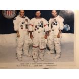 NASA 10th Manned Apollo mission. Colour photographic print 1972 Approx 21x26cm