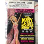Theatre flyers and programmes. Uk, pantomime and showtime, 1970/80s. (17) Approx 13x17xm