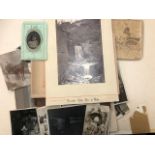 Vintage Photographs, mixed incl Ferrotype, albumen sand silver Gelatin. Including Luccombe Chine,