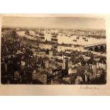 Bordeaux photograph mounted on board, C1890. Plus on reverse Poitier General view. Approx 17x23cm