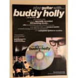 Buddy Holly, two books. Jam with Buddy Holly and Play Guitar with Buddy Holly. Both in good