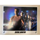 Large Movie Lobby Cards: Soldier The Perfect Murder 36x28 cm