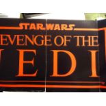 Star Wars fold out brochure for Revenge of The Jedi before becoming Return of the Jedi.