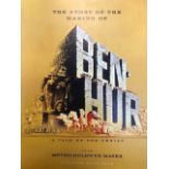 Ben Hur and other vintage film brochures. 22X30 CM