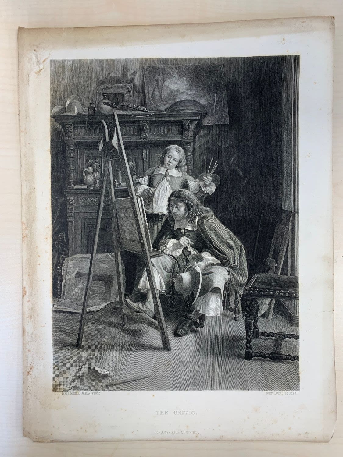 Vintage prints of engravings, 19thC (8) 24x 32 cm (L A3). - Image 3 of 8