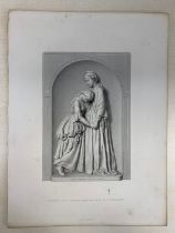 Vintage prints of engravings, 19thC (8) 24x 32 cm (LA 3).