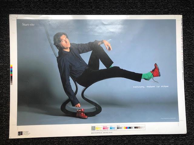 David Bailey proof photograph of Brian Ferry. From advertising campaign 1997 printed as a Cromalin - Image 2 of 10