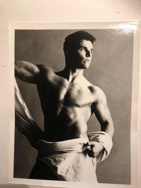 Paul Stanley photograph, 1989, male posing - Image 2 of 3