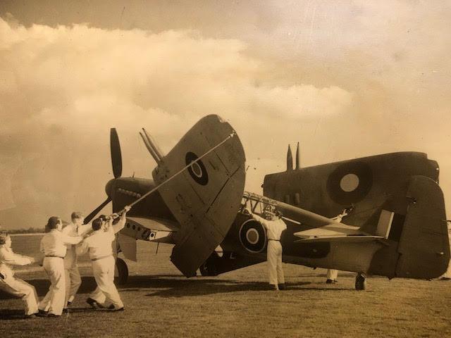 Military aircraft photographs, press photos 1940's. Descriptions attached to reverse of each - Image 6 of 6