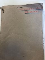 Ephemera relating to. H Swan, HM Consul General, 1940s. Receipts, detailed correspondence,