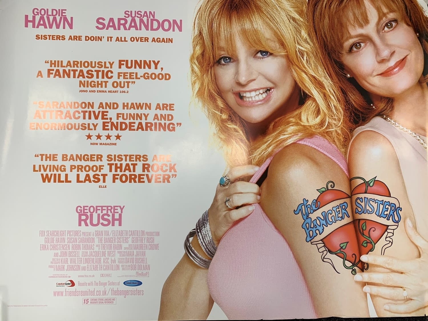 4 Film Posters: Asterix&Obelix The Lizzie Mcguire Movie Bridesmaids The Banger Sisters 100X76 CM