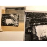 Rockafeller Plaza for skating in the winter. Press photo. Approx 20x28cm