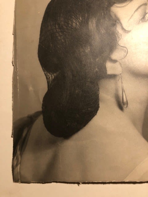 Bruguiere photograph, of Rosalind Fuller. On Matt heavy paper. Rough cut trim to edges, possibly - Image 6 of 6