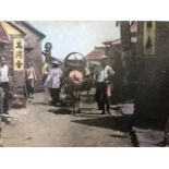Chinese postcards and photographs, 4 items in total. (LB2)