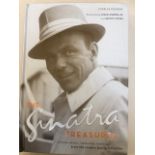 Sinatra vintage photograph plus 2 books. The Sinatra Treasures, (Charles Pignone) and Sinatra, (