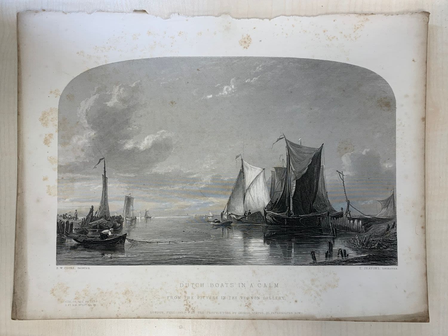 Vintage prints of engravings, 19thC (8) 24x 32 cm (L A3). - Image 8 of 8