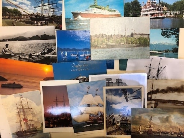 Postcards and photographs of Ships. Some on album pages, mainly loose. Vintage and modern. 80 - Image 6 of 8