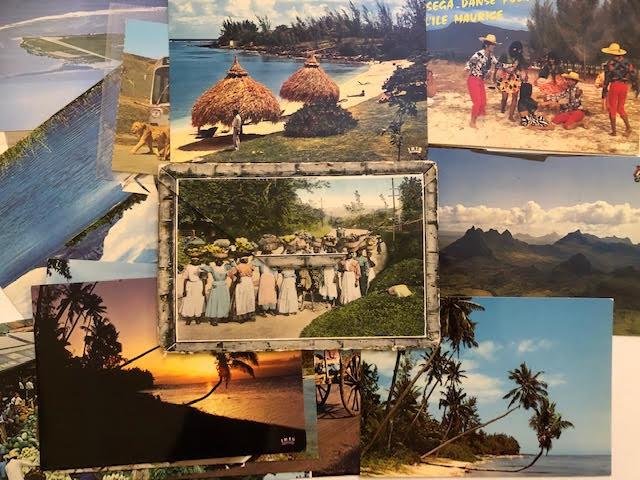 New & vintage postcards of Bermuda, Barbados, Mauritius and Jamaica. (70)
