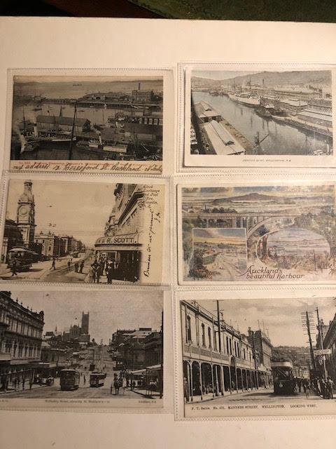 New Zealand vintage postcards. Mainly early 20thC, all in plastic sleeves. (12)
