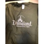 Dismaland T-Shirt. Banksy related from the event organised by Banksy. Appears vintage and unworn.