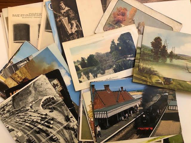 Postcards of railways, RPs, topographicals, portraits, mixed. (200+) - Image 2 of 4