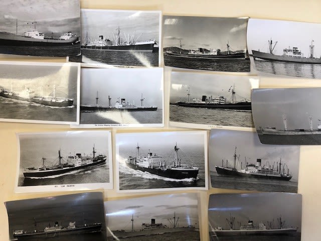 Postcards and photographs of Ships. Some on album pages, mainly loose. Vintage and modern. 80 - Image 2 of 8