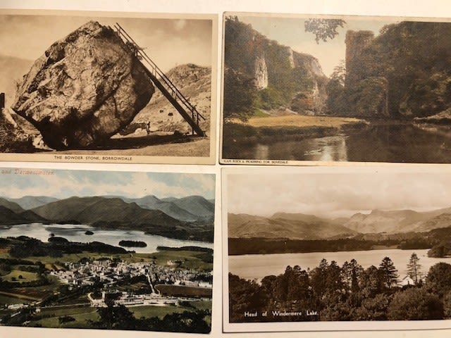 Lake District vintage postcards. largest approx 14x9cm - Image 3 of 3