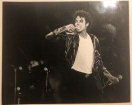Michael Jackson press Photograph Approx 20x27cm
