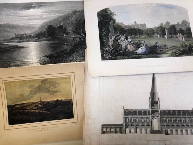 Selection of Prints 19thC, incl London Scenes, Turner, and various others. 34X25 cm (L A2). - Image 8 of 11