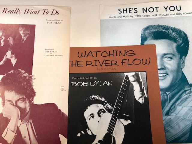 Vintage music scores. Including The Beatles, Bob Dylan, The Who, Boomtown Rats and older vintage - Image 5 of 6