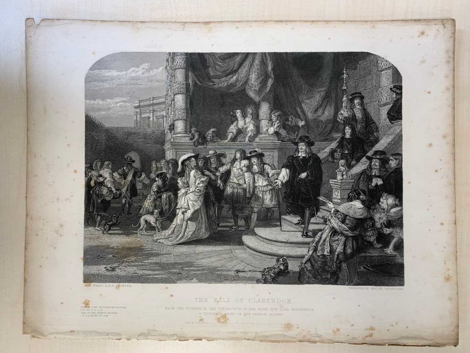 Vintage prints of engravings, 19thC (8) 24x 32 cm (L A3), - Image 7 of 8