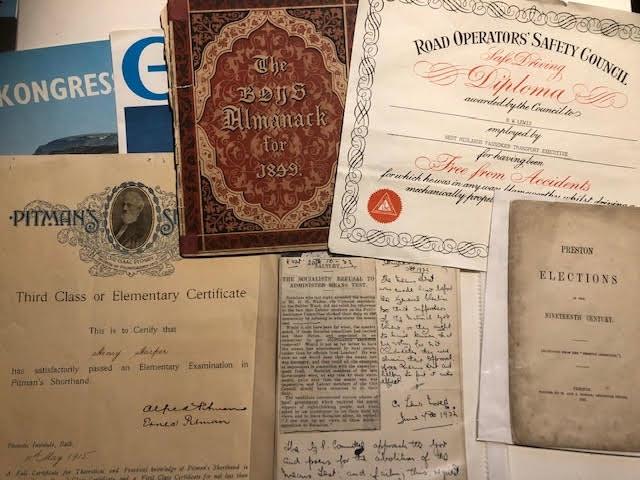 Mixed ephemera, certificates, The Boys Almanac 1849, Speedway and Stockcar items - Image 2 of 5