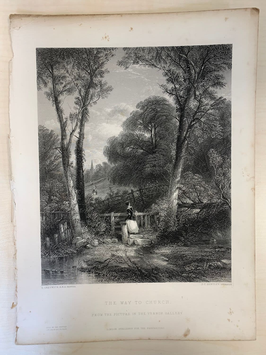 Vintage prints of engravings, 19thC (8) 24x 32 cm (L A3). - Image 5 of 8