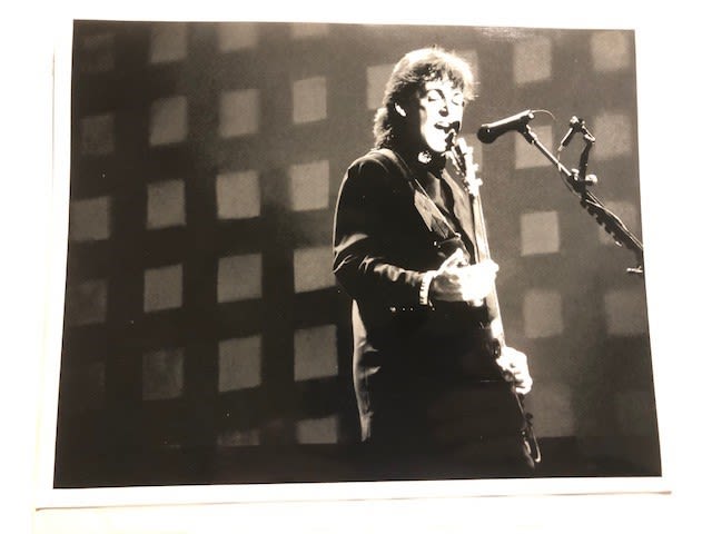 Photographs, Paul McCartney, and Eddie Cochran recent, plus unknown band vintage. 29X21 cm (C1) - Image 9 of 10