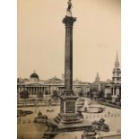 London vintage prints from photographs. Featuring Trafalgar Sq, Embankment, The Monument,