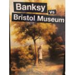 Postcards, After Banksy. Banksy vs Bristol Museum set of 12 postcards. Sealed in cellophane