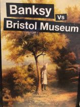 Postcards, After Banksy. Banksy vs Bristol Museum set of 12 postcards. Sealed in cellophane