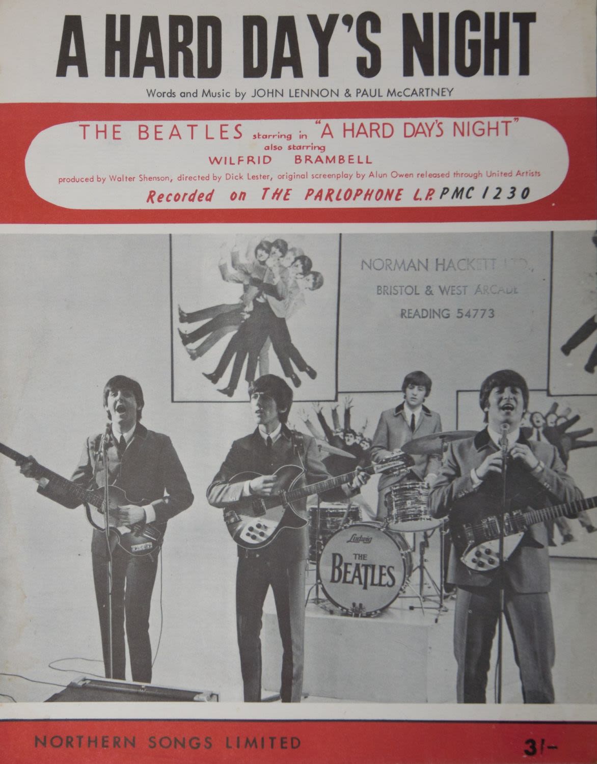 Beatles, sheet music to A Hard Day?s Night, plus various other artistes. (7) Approx 28x23cm F3 - Image 3 of 3