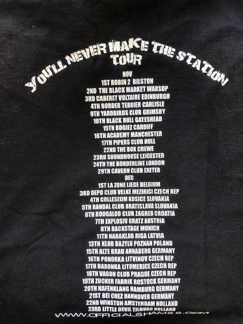 Punk, Sham 69, tour T-Shirt. - Image 2 of 3