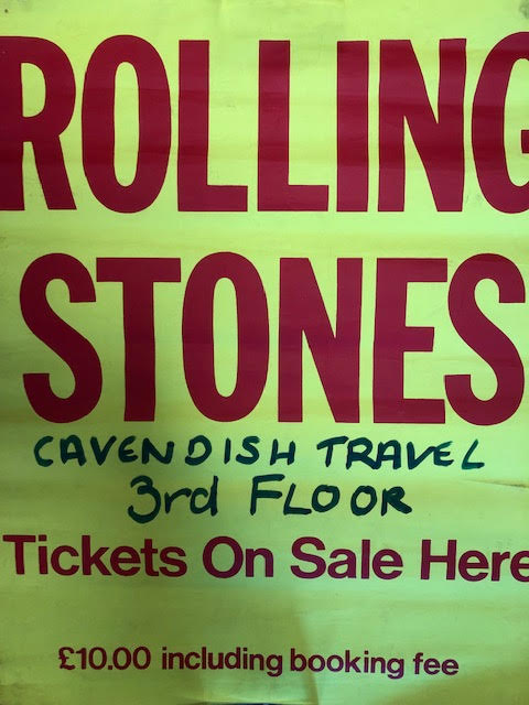 The Rolling Stones ticket promo poster - Image 2 of 2