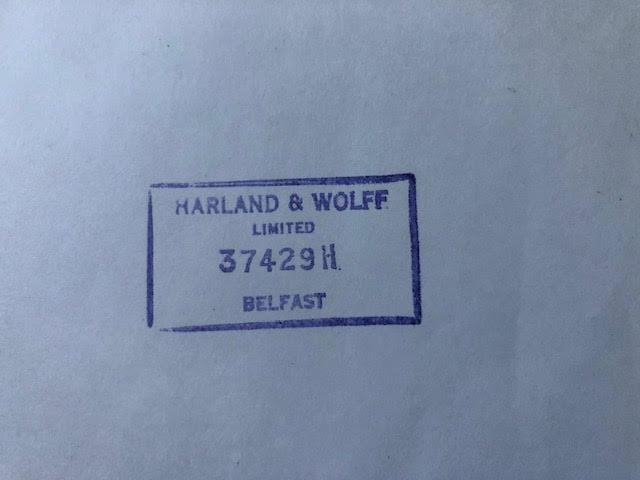Harland and Wolff photographs and ephemera - Image 4 of 10