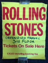 The Rolling Stones ticket promo poster