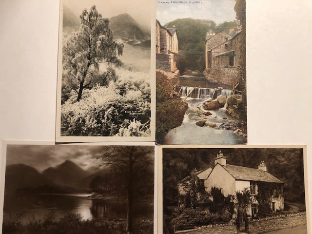 Lake District vintage postcards. largest approx 14x9cm - Image 2 of 3