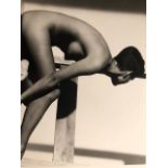 John Swannell photograph. Studio stamp on reverse